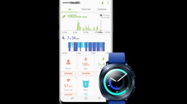 Samsung Health dest