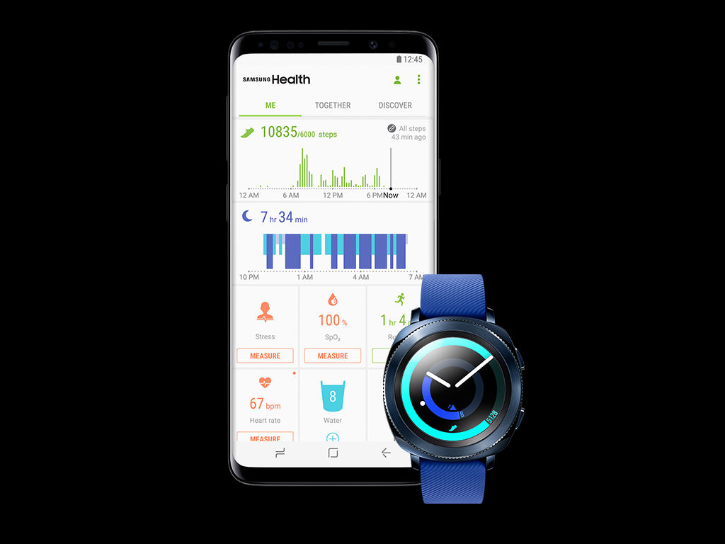 Samsung Health dest