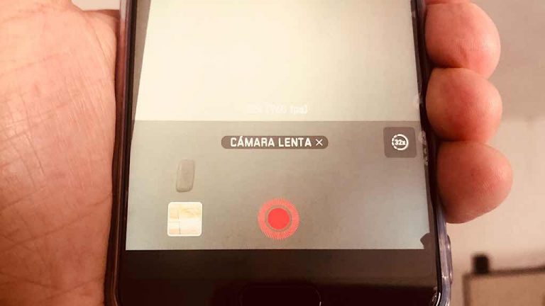 camara lenta huawei