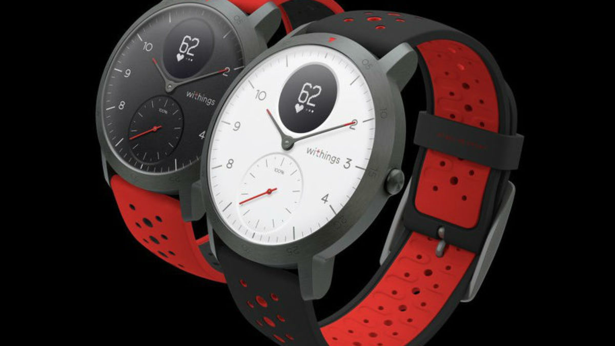 Withings Steel HR Sport reloj inteligente con bateria para 25 dias ENTER.CO
