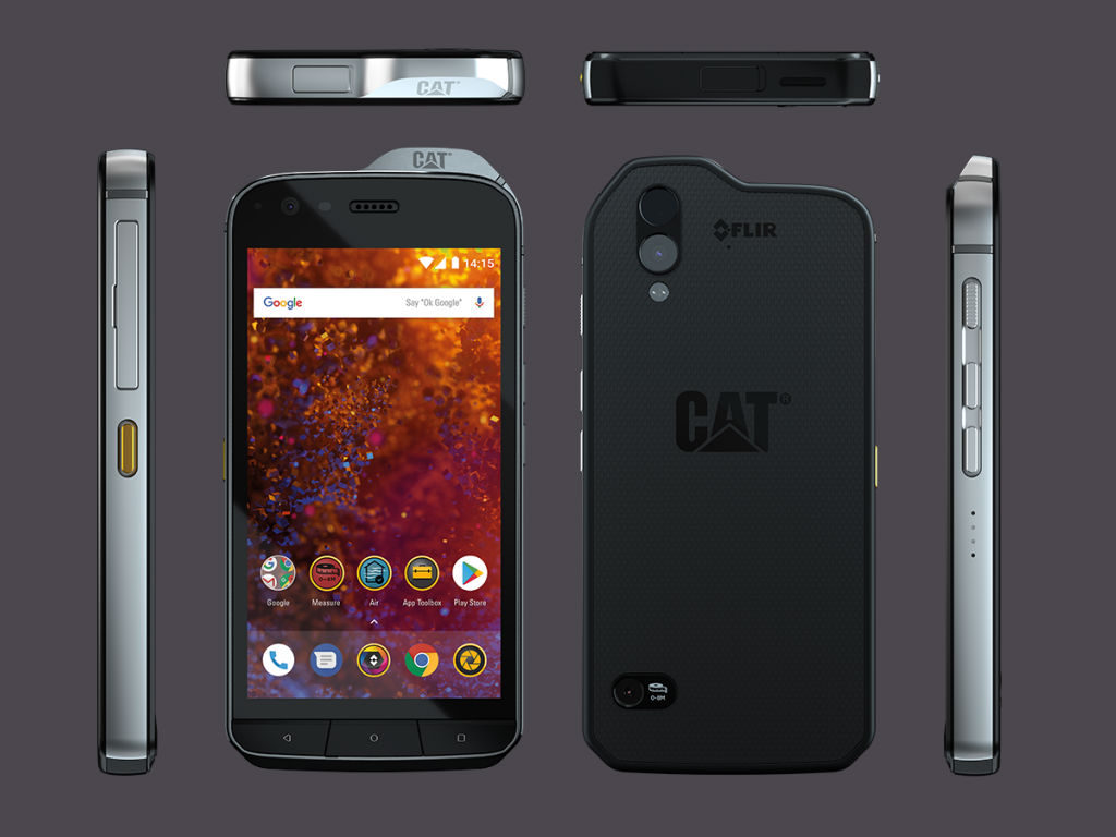 Cat S61, smartphone con cámara térmica y metro láser