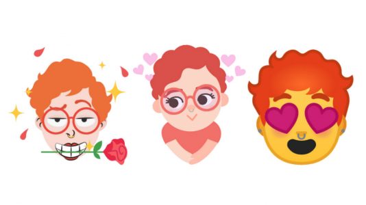 Mini stickers Gboard