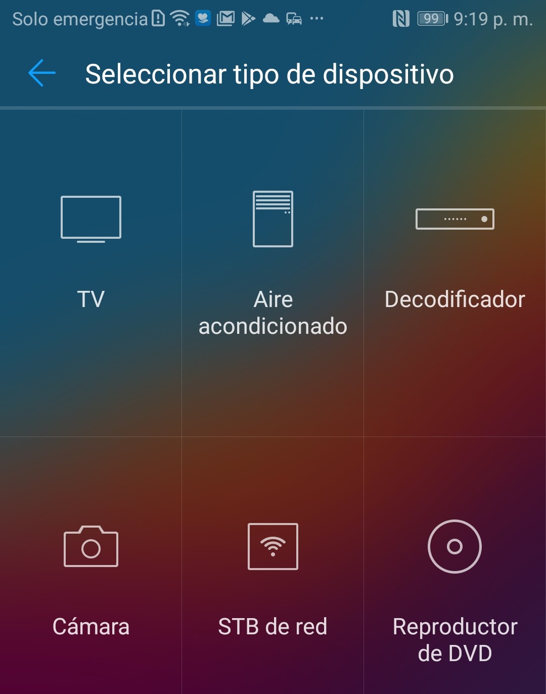 control remoto honor view10