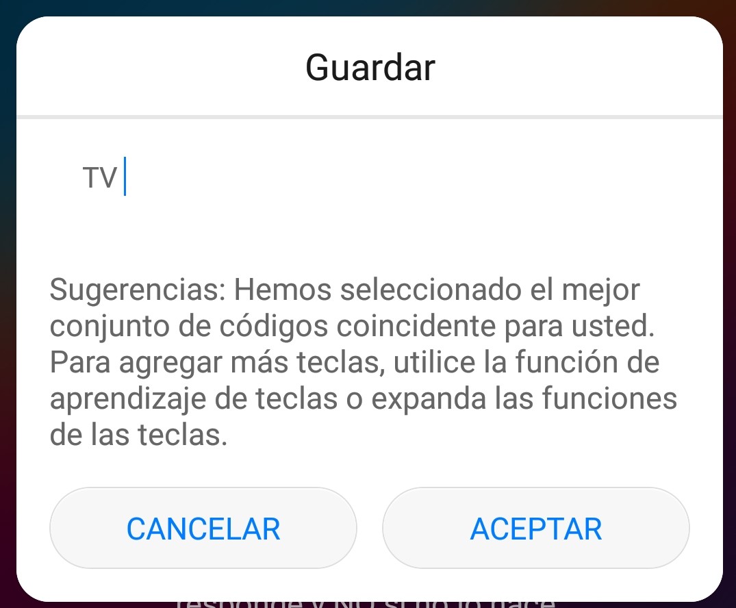 control remoto honor view10