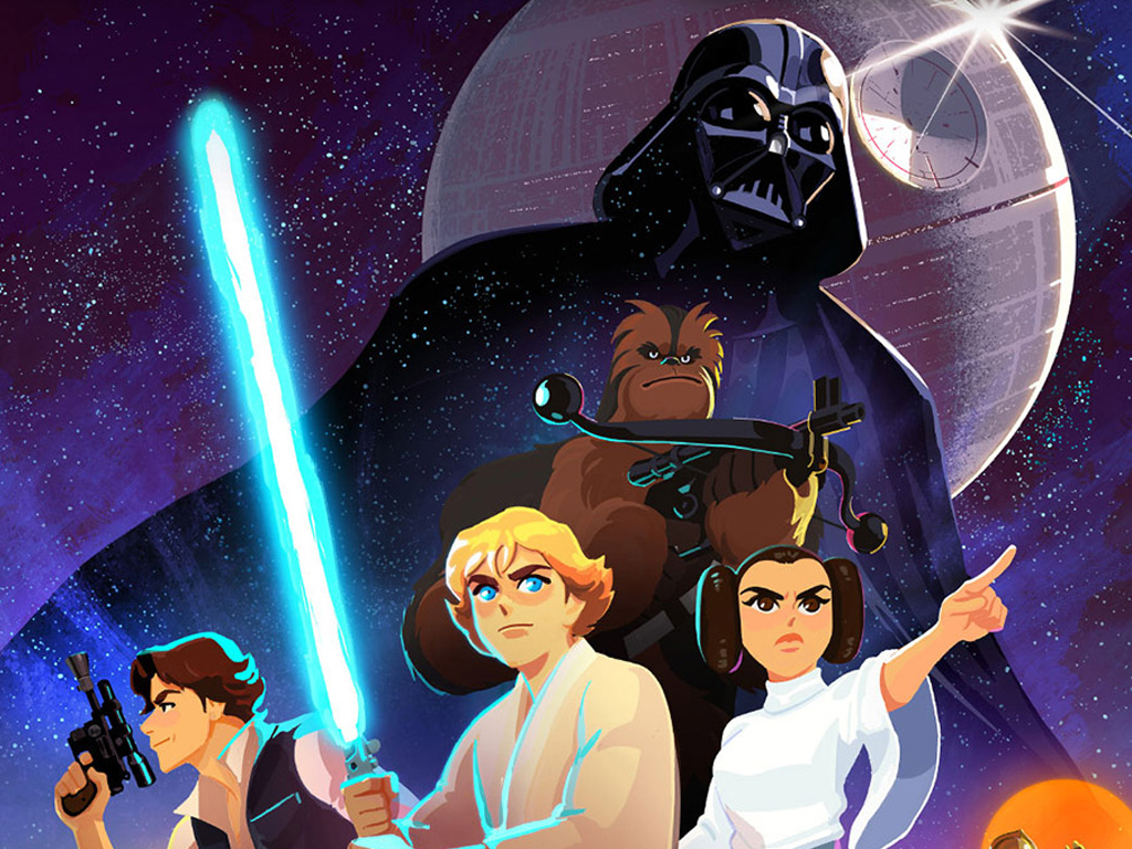 ‘Star Wars’ para niños serie animada presenta trilogías originales • ENTER.CO