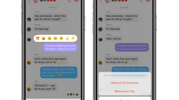 borrar mensajes Facebook Messenger