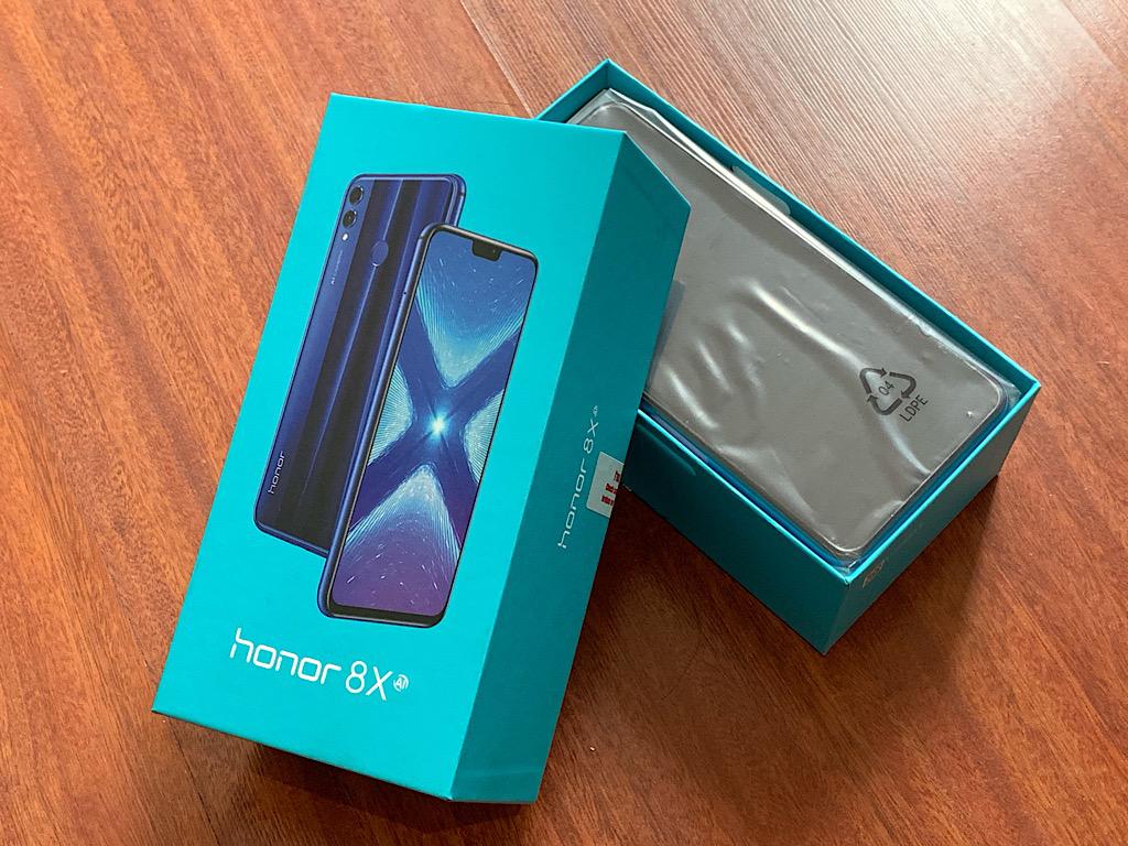 honor 8x unboxing