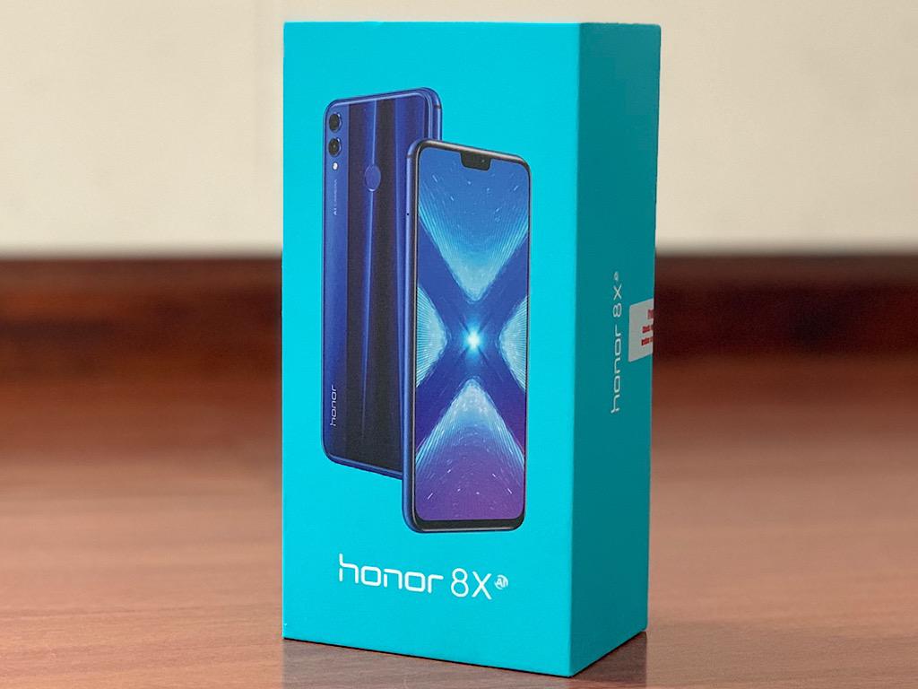 honor 8x unboxing