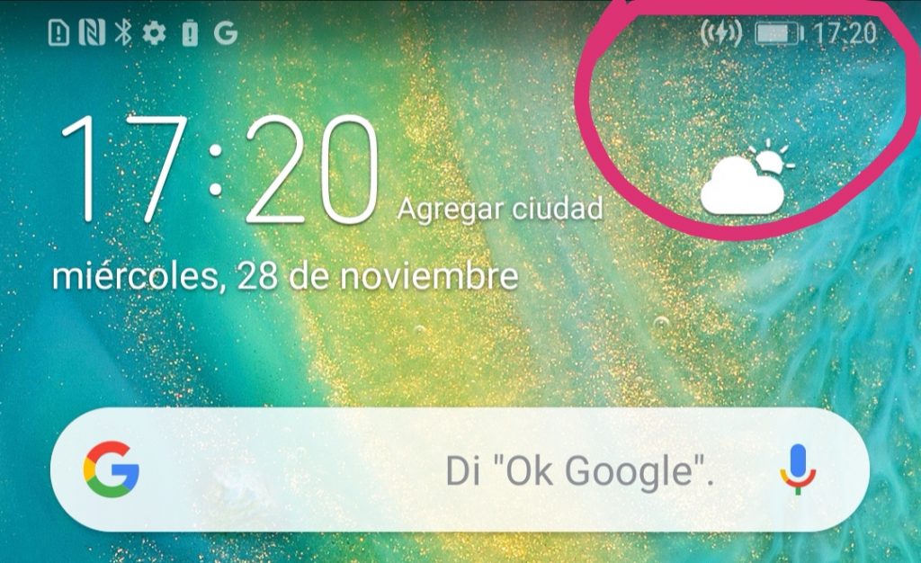 carga inalambrica mate 20