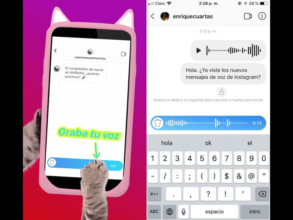 Como Poner Los Mensajes De Instagram En Morado En Iphone