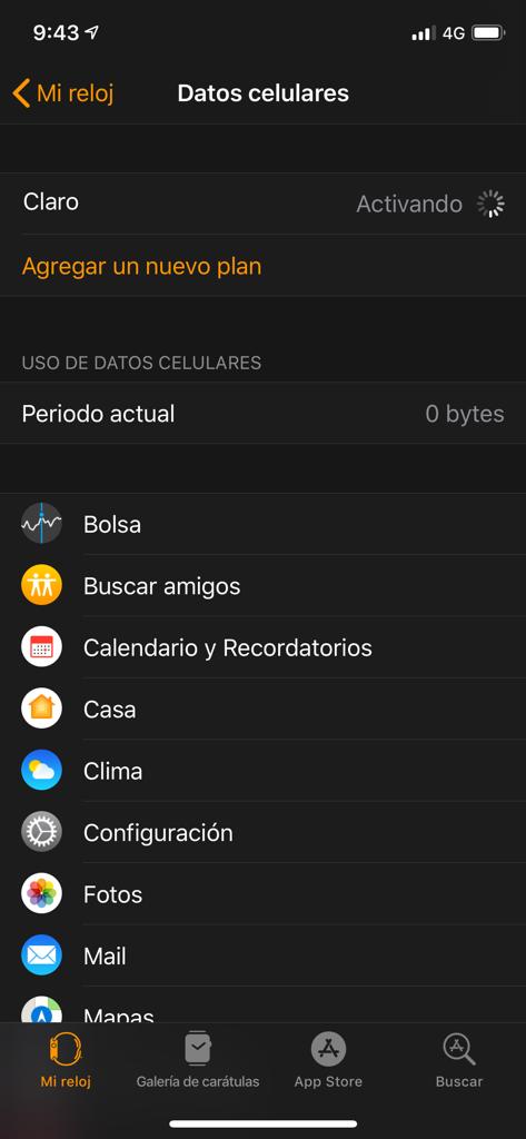 apple watch series 4 claro