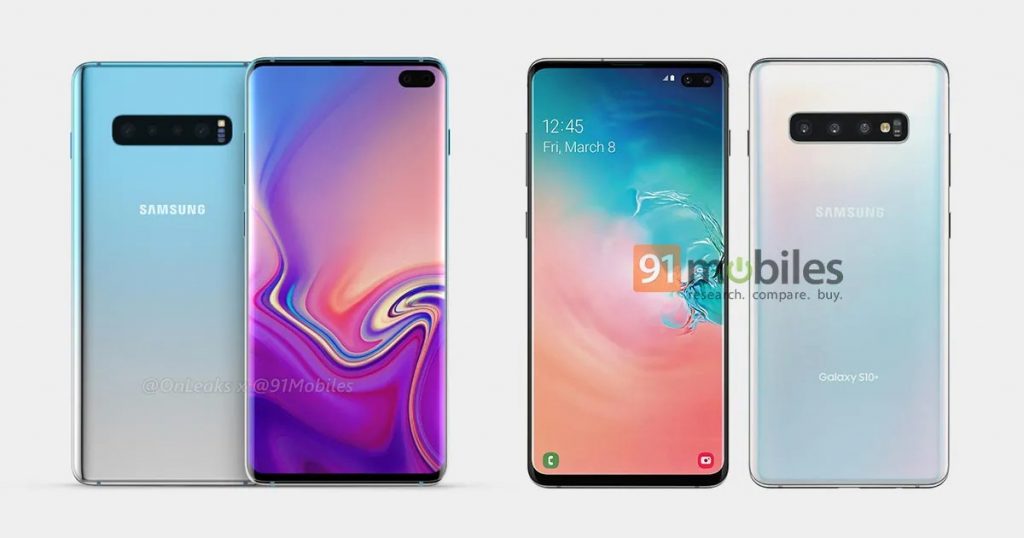 Galaxy S10+ renders