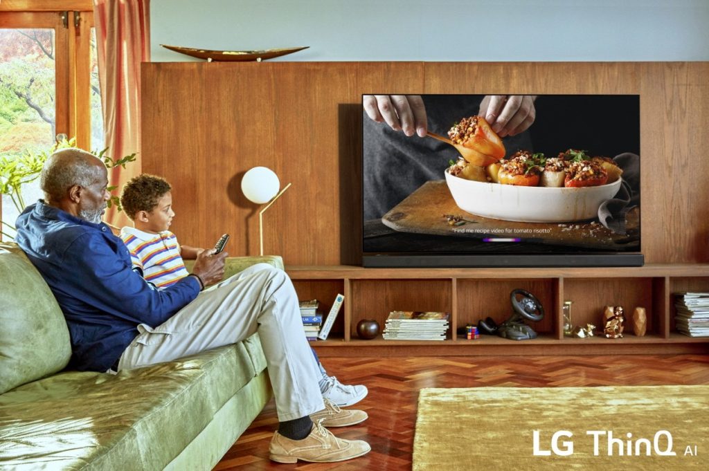 LG ThinQ AI TV CES 2019