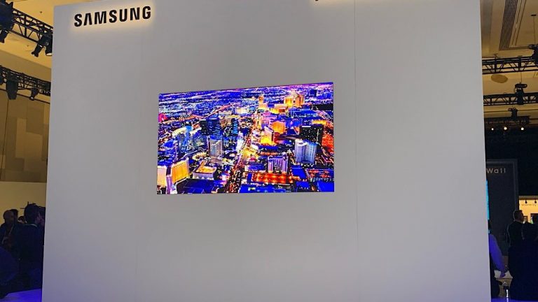 Micro LED Samsung CES 2019