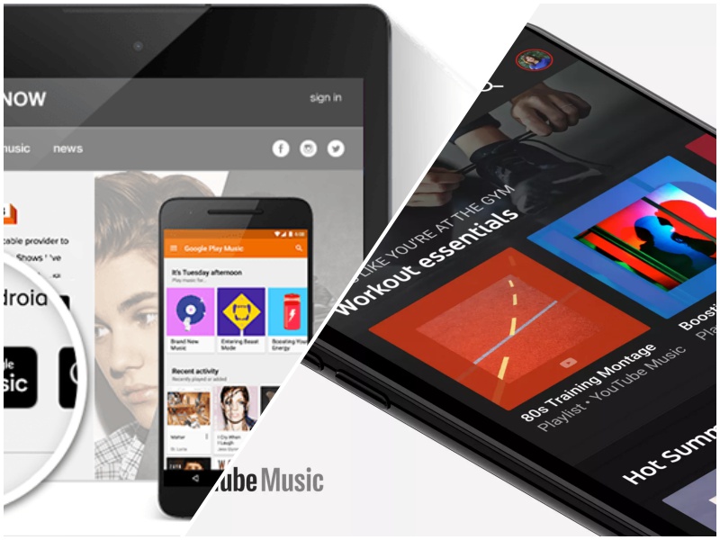 Youtube Music vs Play Music