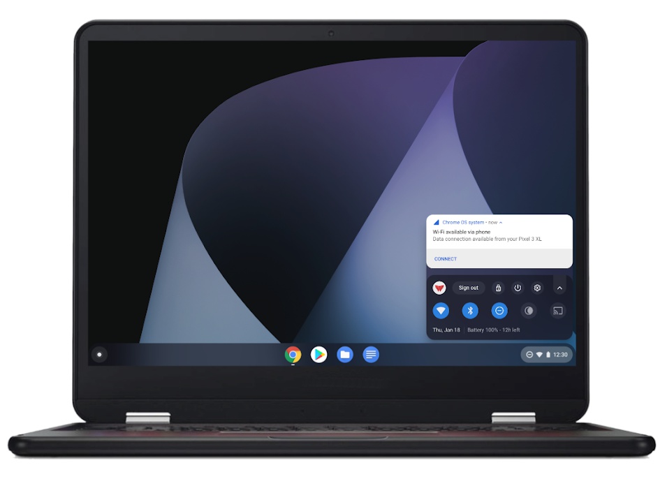 Chromebook Instant Tethering