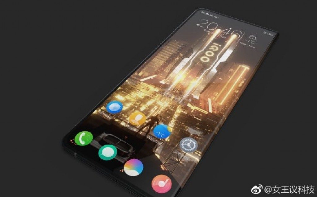 Iqoo smartphone plegable