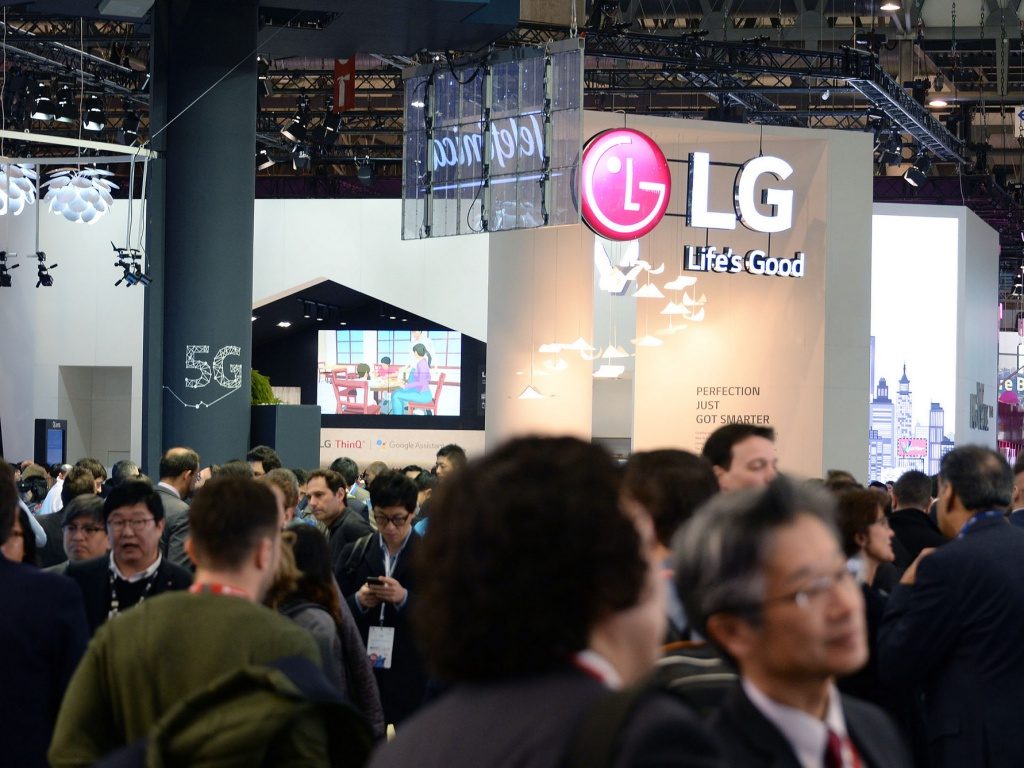 LG smartphone plegable MWC 2019