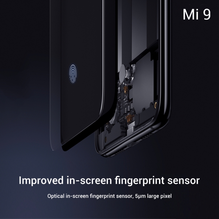 Xiaomi Mi 9 lector de huellas