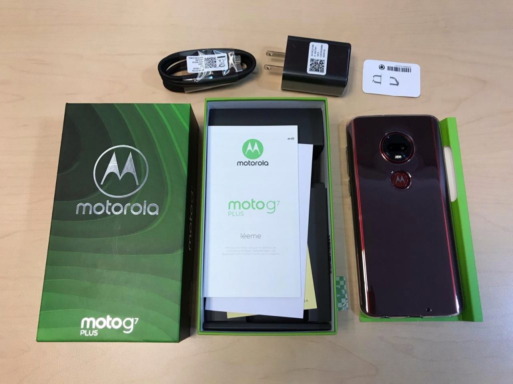 Moto G7 Plus Unboxing