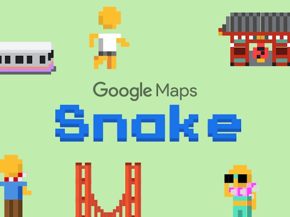 Snake Google Maps