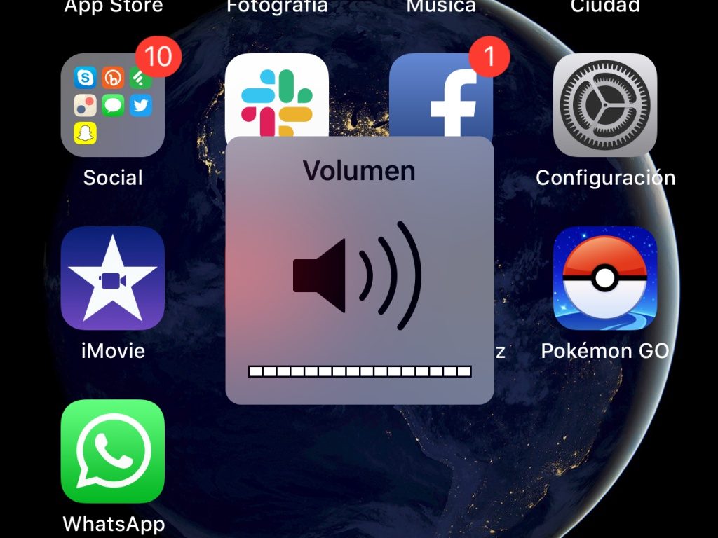 Volumen iOS 13