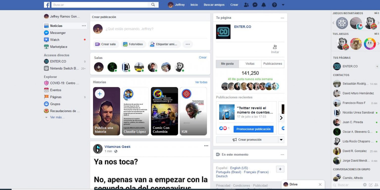 Cómo cambiar el diseño de Facebook a la versión anterior • ENTER.CO