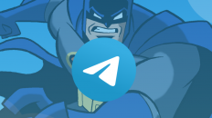 modo ‘Batman’ en Telegram
