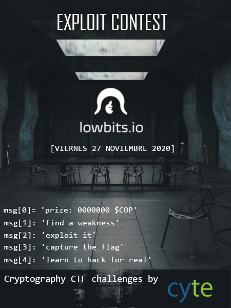 Hacking ético Lowbits.io y Cyte