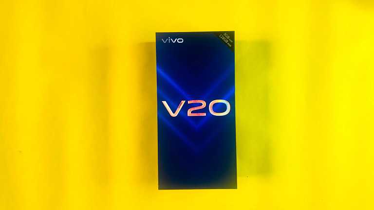 Vivo V20 Unboxing