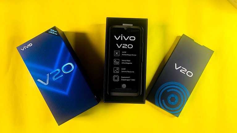 Vivo V20 Unboxing