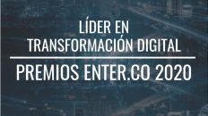 Líder Transformación digital - premios ENTER.CO 2020