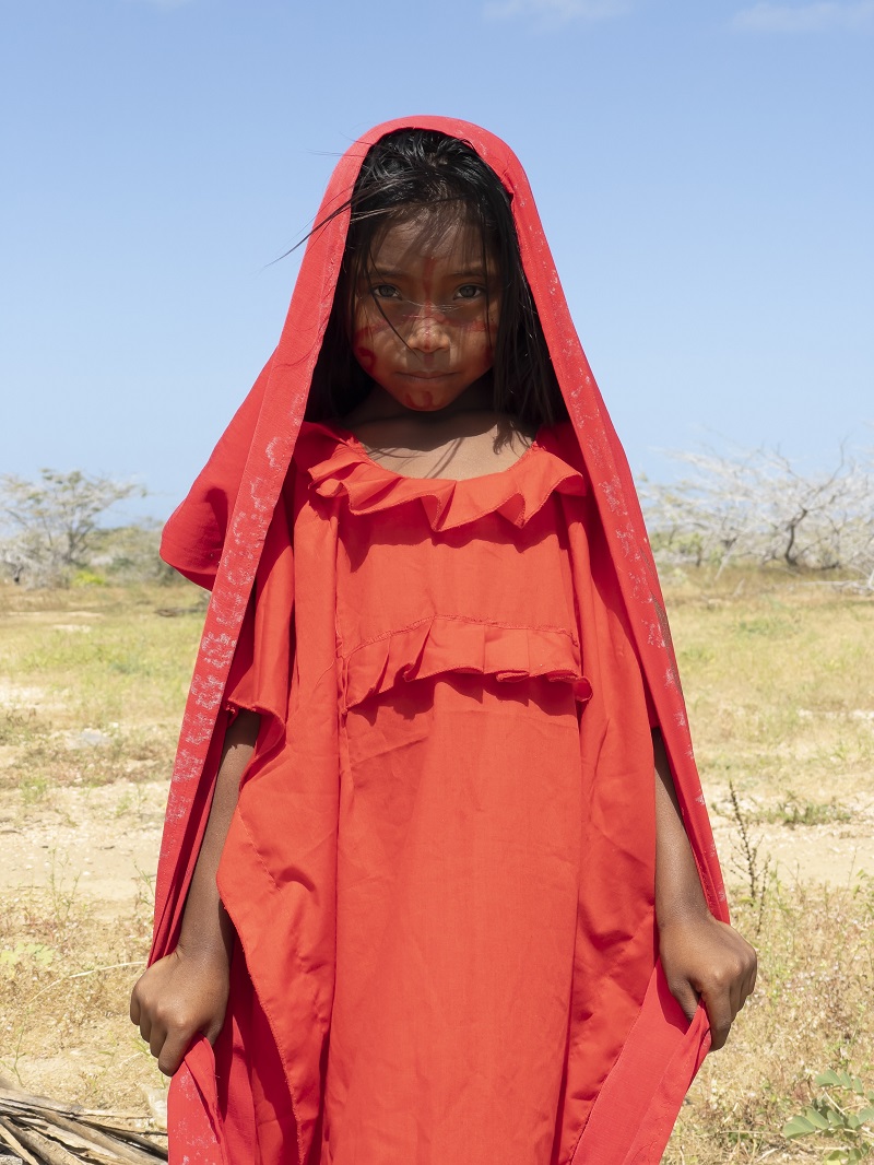 Niña en la Guajira