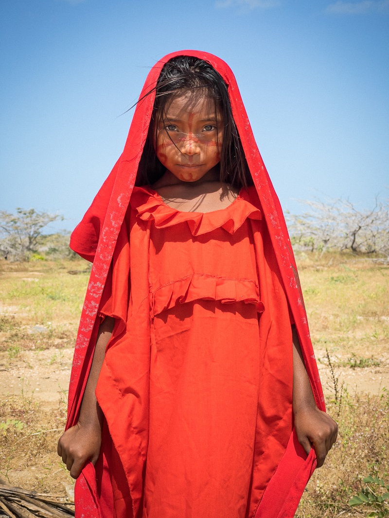 Niña en la Guajira