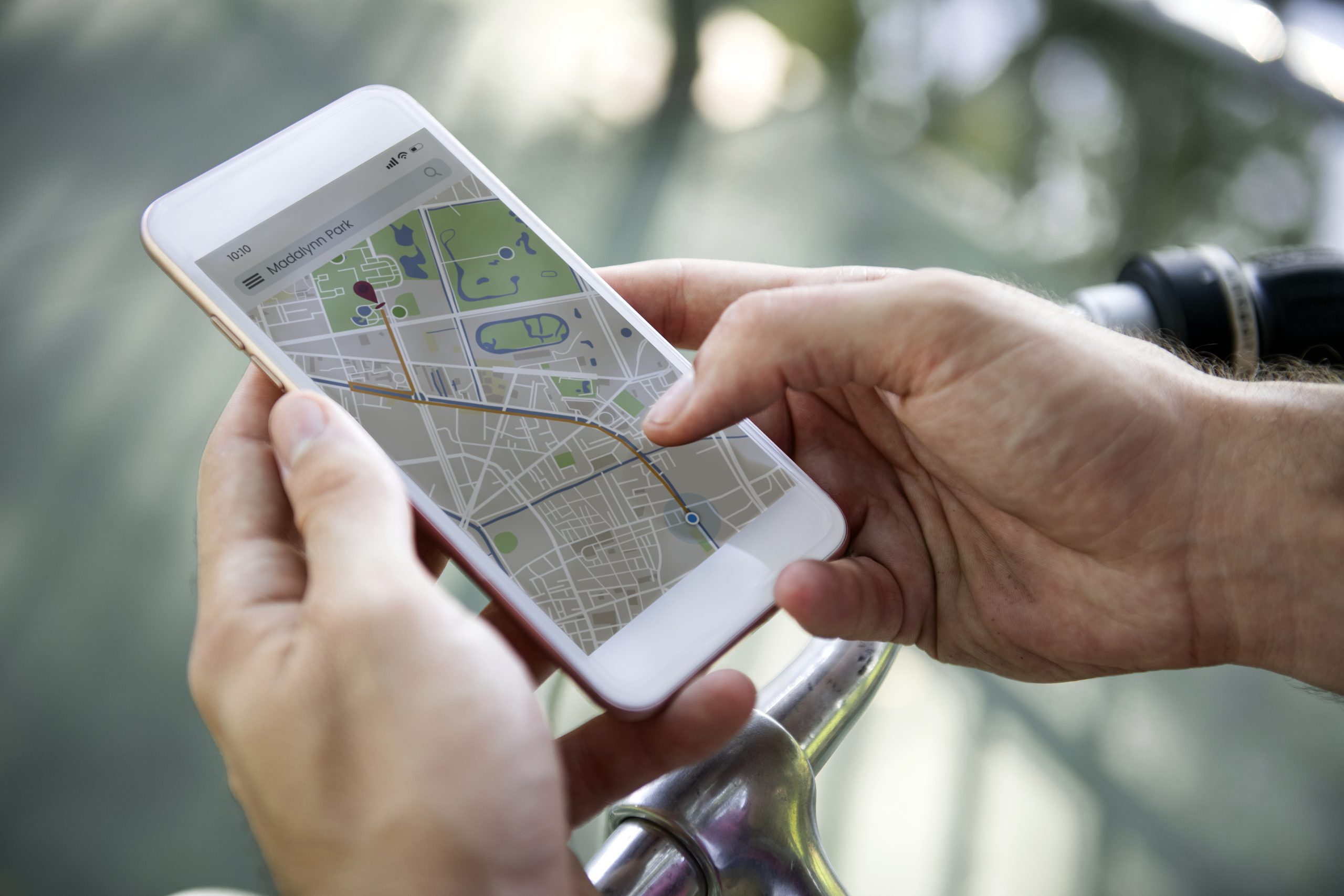 Distancia en clearance bicicleta google maps