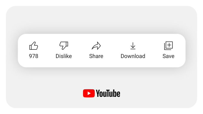 YouTube dislike