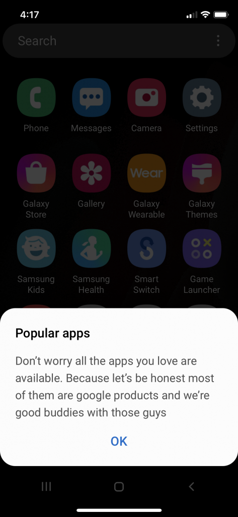 Samsung quiere mostrar lo f cil que es cambiarse de iOS a Android