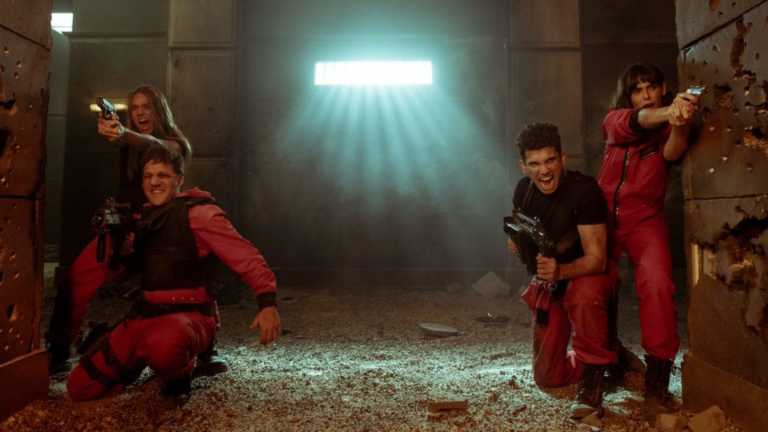 Netflix comparte las primeras imágenes del final de ‘La Casa de Papel
