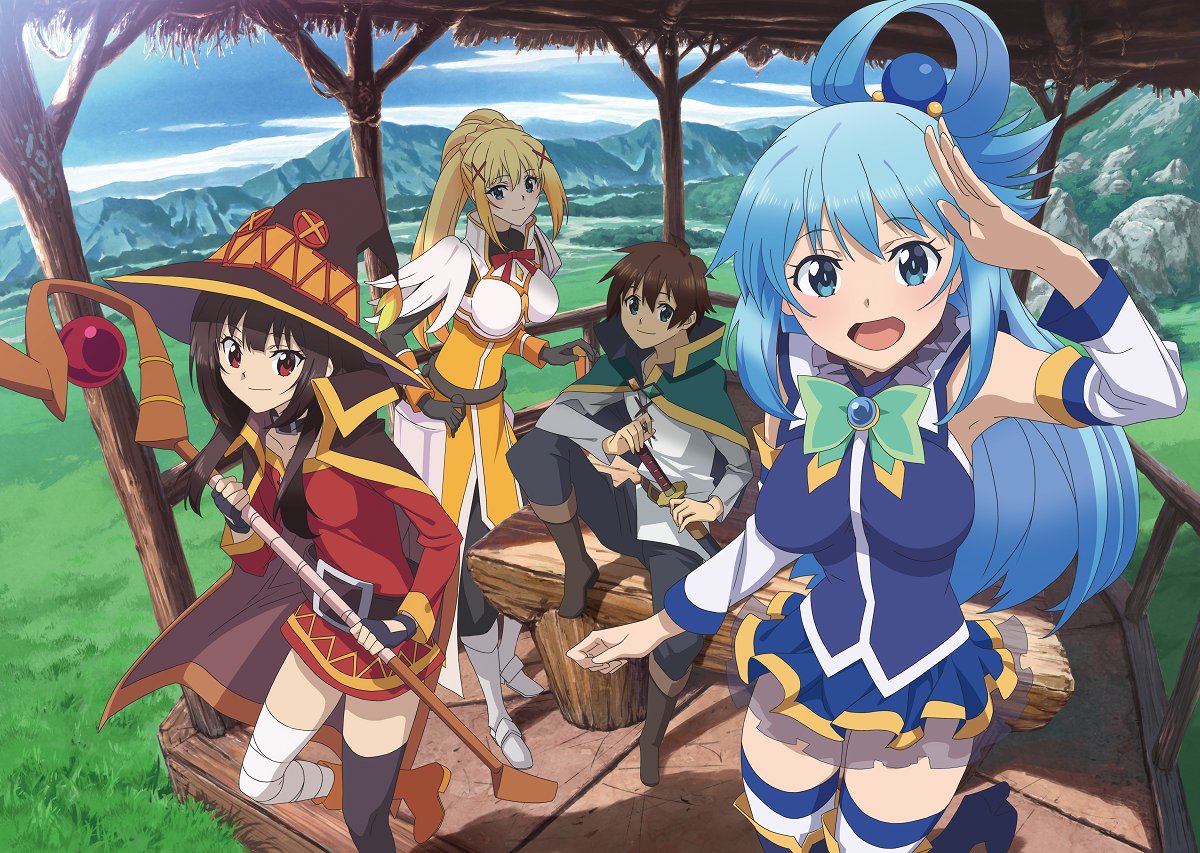 Adios KonoSuba! Autor declara que no habrá una Tercera Temporada