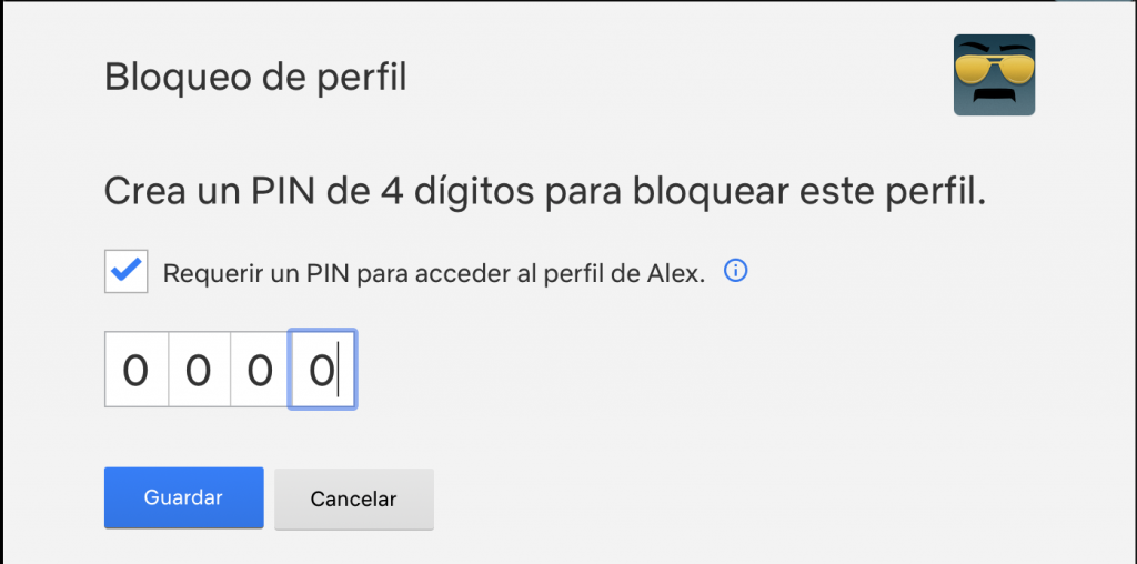 Netflix perfil