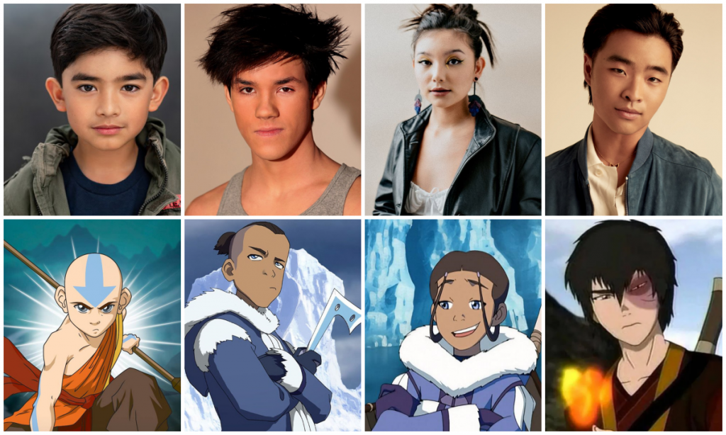 Este es el elenco del live action de 'Avatar' en Netflix • 