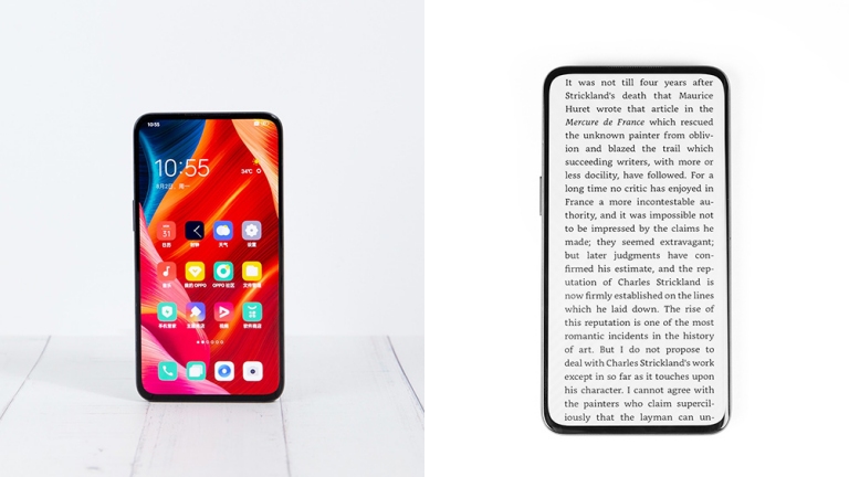 Oppo, cámara bajo la pantalla