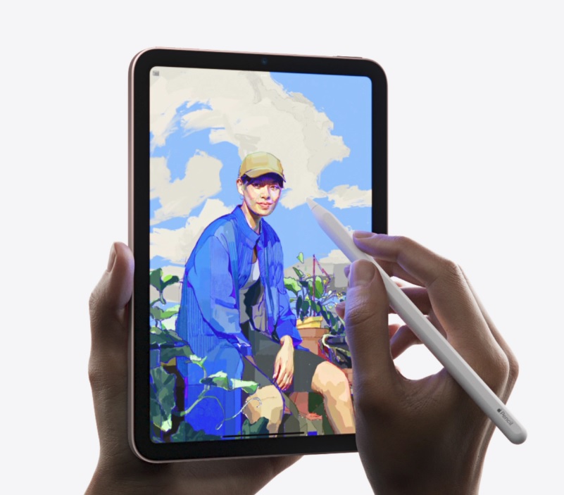 iPad Mini con Apple Pencil 2