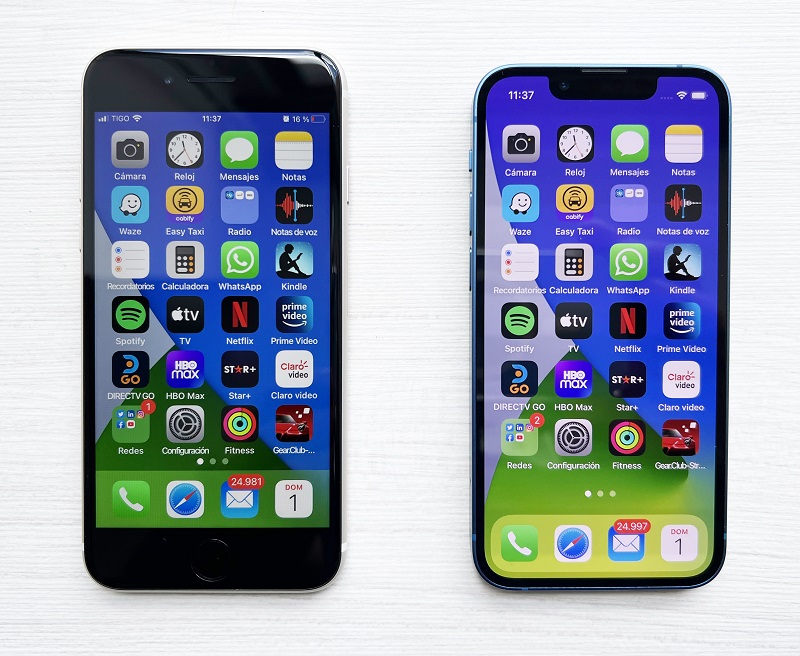 Los móviles Android con pantalla pequeña como la del iPhone SE