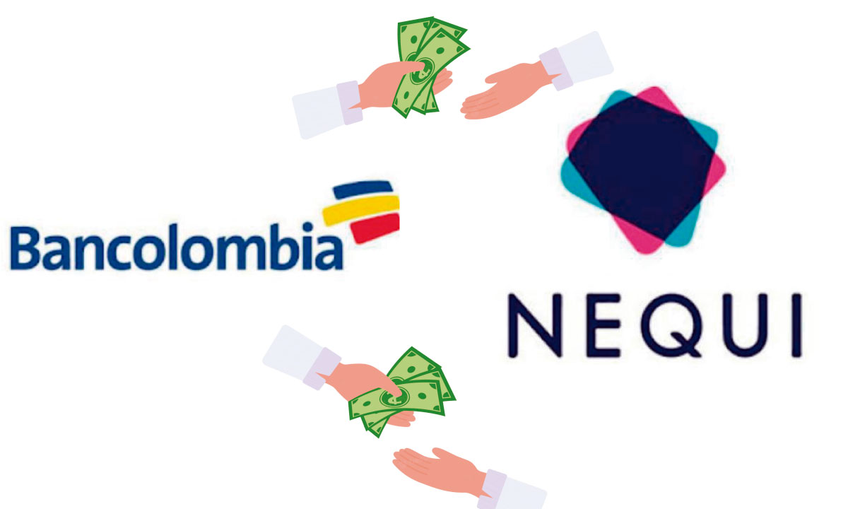 Cómo enviar dinero desde Bancolombia a Nequi