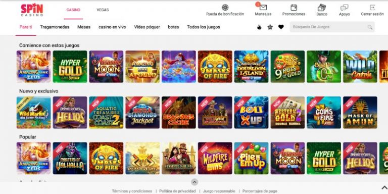 juegos de casino en línea gratis sin depósito