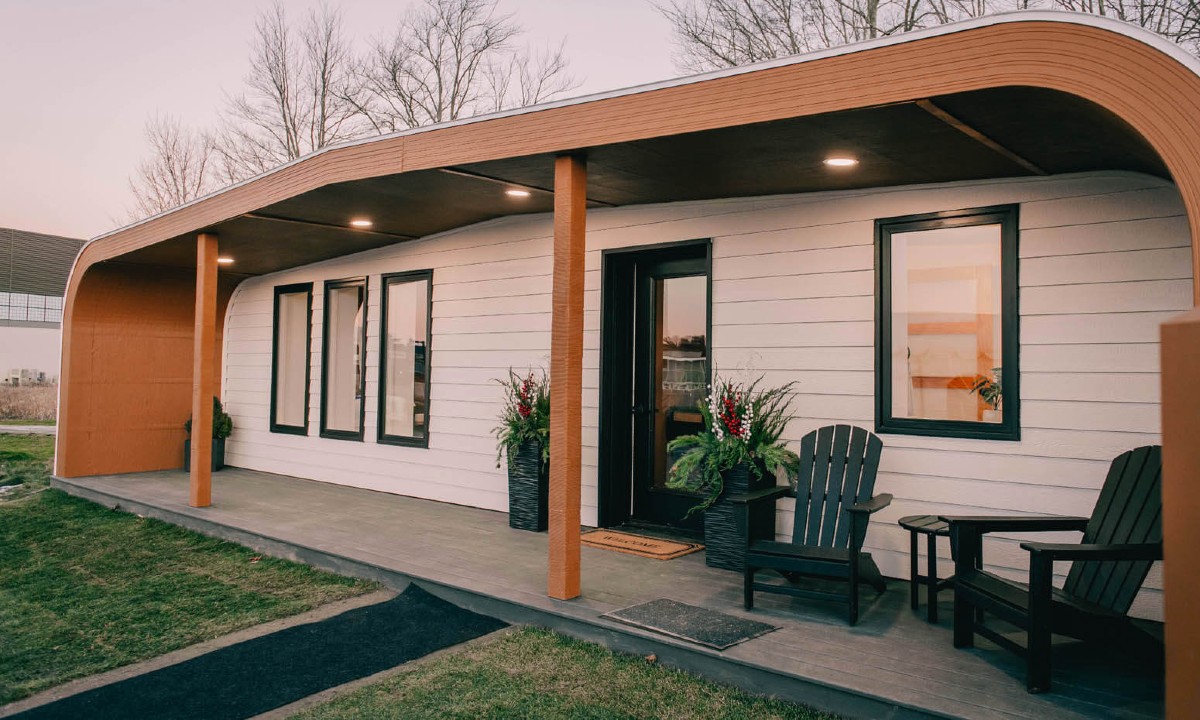 ¿Viviendas del futuro?: En horas logran construir casa impresa en 3D ...