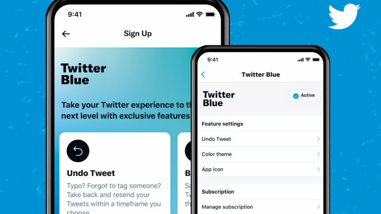 Twitter Blue-