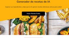 Generador de Recetas IA