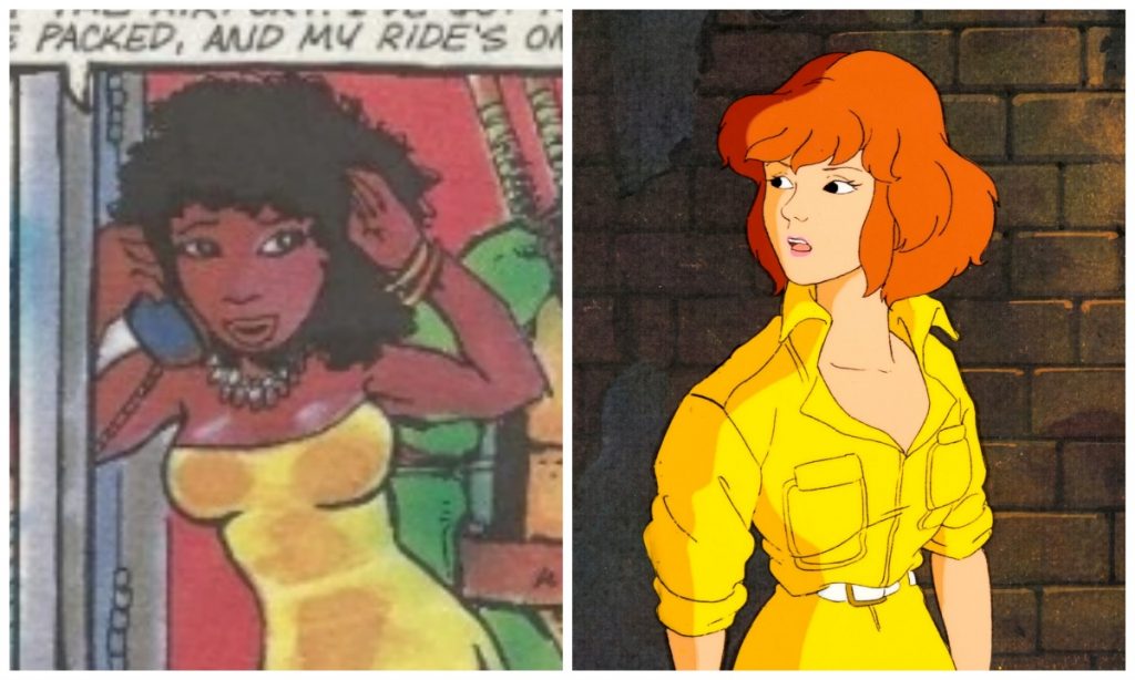 April O'Neal y otras polémicas de personajes que han cambiado de raza ...